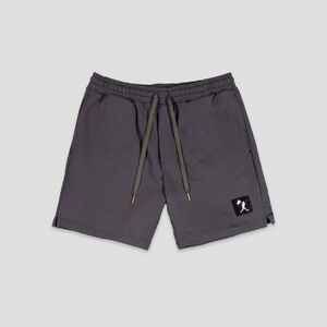 Baseballism Youth Charcoal Play Hard Comfort Sweat Shorts